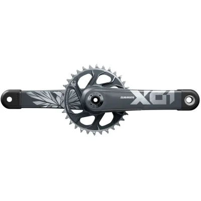 Шатуни SRAM set X01 Eagle DUB 12s 175 w Direct Mount 32T X-SYNC 2 Chainring Lunar Polar (DUB Cups/Bearings not included) C2