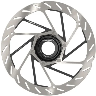 Ротор гальмівний SRAM HS2 160 мм Center Lock (includes lockring) Rounded