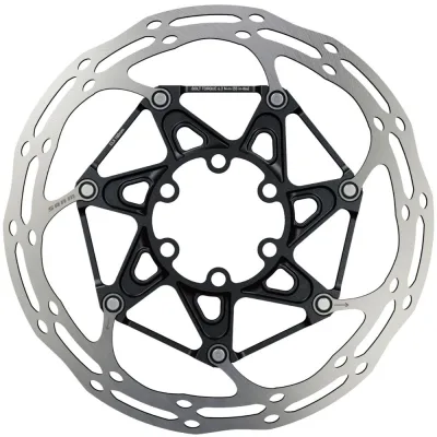 Ротор гальмівний SRAM CNTRLN 2P 140 мм BLACK TI ROUNDED