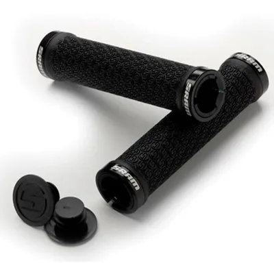 Гріпси SRAM  Black with Double Clamps & End Plugs, з замками