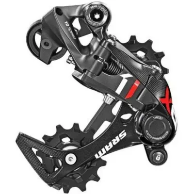 Перемикач задній SRAM X01 DH Type 3.0 RED Short 10 швидкостей