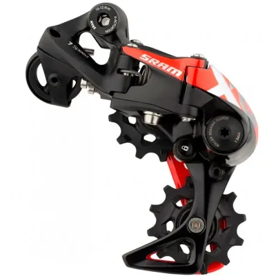 Задній Перемикач SRAM X01DH 7шв Short Cage Red 2020