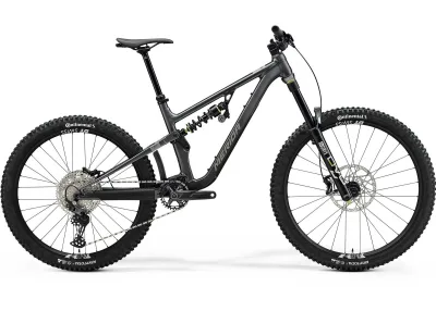 Велосипед 27.5-29" Merida ONE-SIXTY FR 800 (2025) рама - XS Silk Dark Silver (Grey/Black)