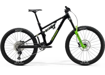 Велосипед 27.5-29" Merida ONE-SIXTY FR 800 (2025) рама - L Metallic Black (Grey/Green)