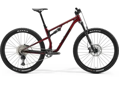 Велосипед 29" Merida ONE-TWENTY 600 (2025) рама - M Burgundy Red (Black/Red)