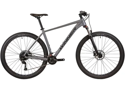 Велосипед 29" Winner SOLID-DX рама - XL (2025) Сірий (мат)