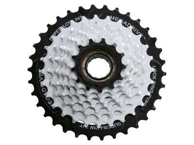 Тріскання інд. SUN RACE M56 8S, 13-34T, Zinc+Black