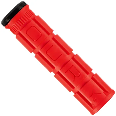Грипси Lizard Skins OURY V2 135мм, з одним замком, Candy Red