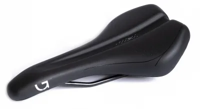 Седло Green Cycle Active 145, стальные рейлы, черное