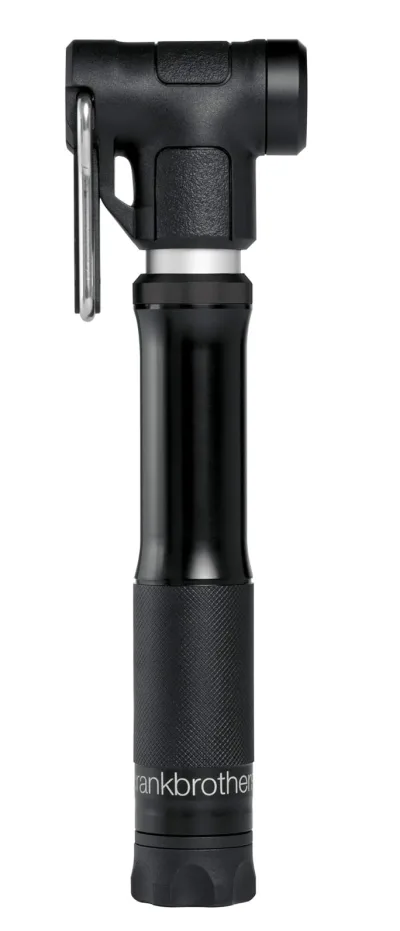 Мінінасос Crankbrothers STERLING S, алюмінієвий, smart head, 100 psi / 7 bar, чорний