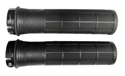 Грипси Green Cycle GGR-415 130mm чорні з одним чорним замком