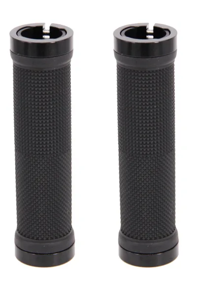 Грипси Green Cycle GGR-424 130mm чорні з двома чорними замками