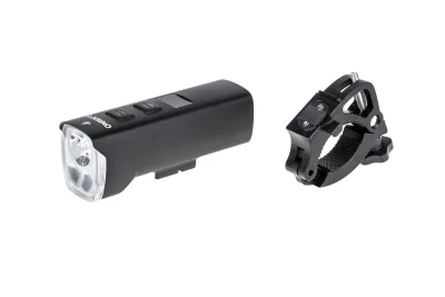 Велосипедна фара ONRIDE Swift (1500 lm, 4800 mAh, Type-C), Power Bank, інд. заряду, алюмінієва