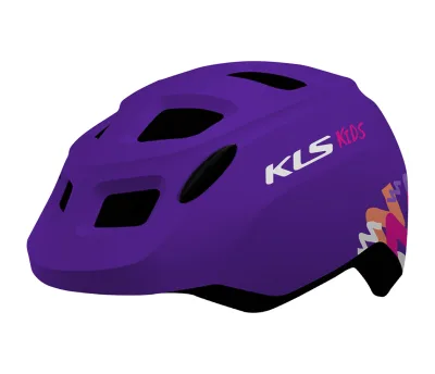 Шолом дитячий KLS Zigzag 022 S (49-53cм) фіолетовий