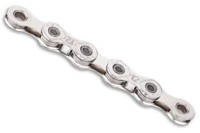 Ланцюг KMC X12 Silver 12 швидкостей 126 ланок срібний + замок