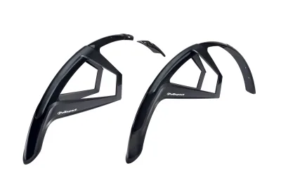 Комплект крил POLISPORT G-MUD GRAVEL 28" (50 мм) чорний