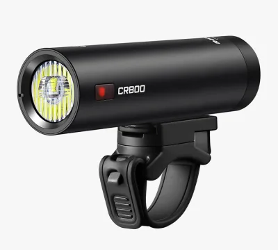 Велосипедна фара Ravemen CR800 (800 lm, 2600 mAh) дротова кнопка