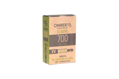 Камера ONRIDE Classic 700x25-32c FV 48 RVC - розбірний ніпель