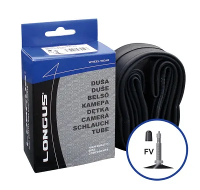 Камера Longus 29x1.90/2.35 FV 48мм (50/60-622/630) з вентилем Presta