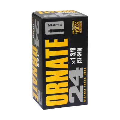 Камера Longus 24x1-3/8 DV (Dunlop) 34-540 ORNATE, бутил 0,90 мм
