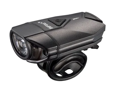 Світло переднє INFINI SUPER LAVA 300 Lum (чорний/титан) 4 ф-ції USB