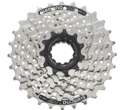 Касета Shimano CS-HG41, 11-28, 7-з. срібл, 10шт, OEM