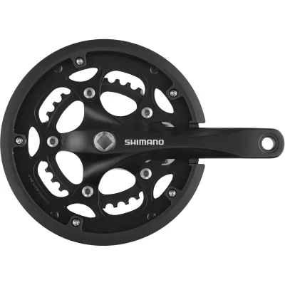 Шатуни Shimano FC-RS200, 175мм 50Х34, захист зірок, з болтами