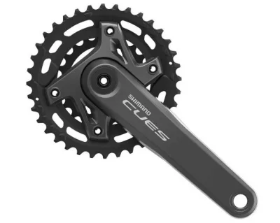 Шатуни Shimano FC-U6000-2, CUES, інтегрована вісь, 175мм, 36X22з, 9-11-шв.