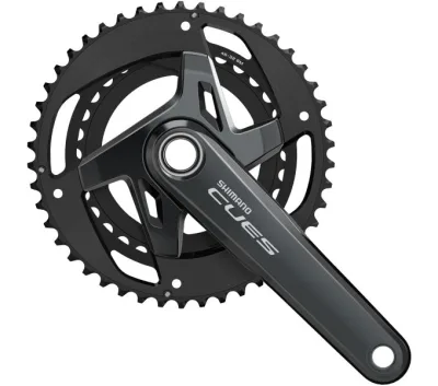 Шатуни Shimano FC-U8000-1, CUES, інтегрована вісь, 175мм, 46X32з, 9-11-шв.