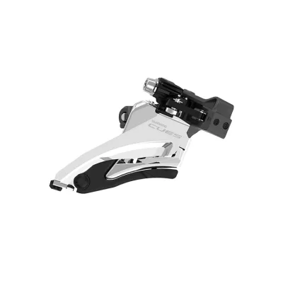 Перемикач передній Shimano FD-U6000-M, CUES, 2X10-11, MID CLAMP, TOP-SWING, 34.9MM хомут (з адаптером під 31.8 та 28.6мм), макс. 36/40зуб.