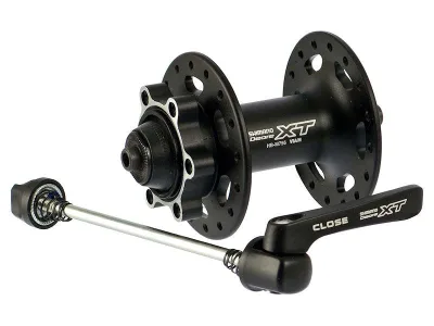 Втулка передняя Shimano, НВ-M756 DEORE XT ротор на 6 болт, промышленный, 6 болтов, 32H