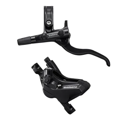 Тормоз гидравл. дисковое Shimano MT420 переднее (левая ручка M4100, 4-поршн. калипер BR-MT420, J-kit гидролиния 1000мм, D03S)