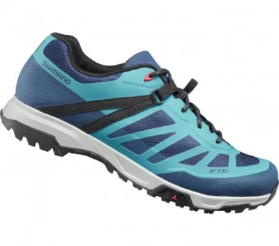 Веловзуття жіноче SHIMANO ET500 синій, розм. EU39