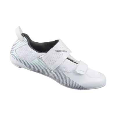 Велообувь триатлонная женская SHIMANO TR501, белая, разм. EU39