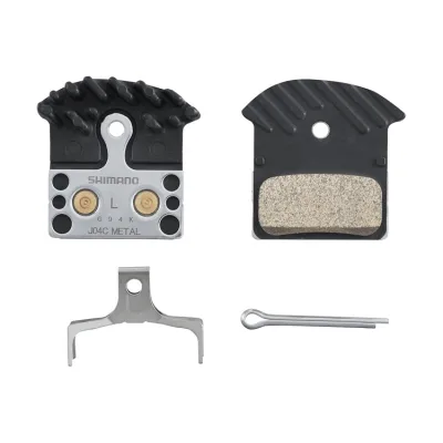 Тормозные колодки J04C + радиатор XTR/XT/SLX/ALFINE/SHIMANO, металл
