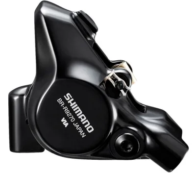 Калипер гидравл диск тормоз Shimano BR-R9270-F, DURA-ACE, FLAT MOUNT передний адаптер 140/160мм