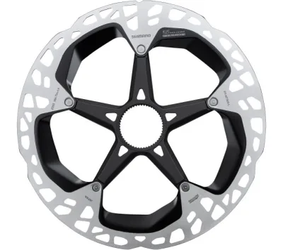 Ротор Shimano RT-MT900-L, 203мм, ICE TECH FREEZA CENTER LOCK, гайка з зовнішніми зачепами
