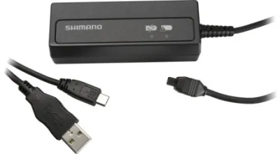 Зарядний пристрій Shimano SM-BCR2 для батареї Di2 (внутр монтаж), USB-кабель