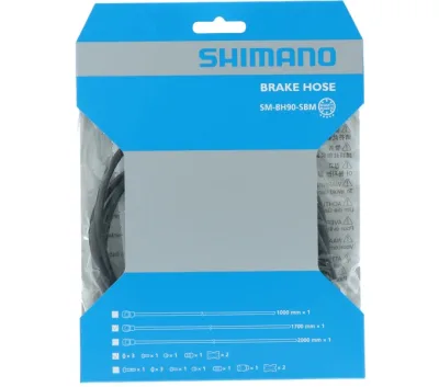 Гідролінія Shimano DEORE XT SM-BH90-SBM-LL для диск.гальм. 1700мм чорн