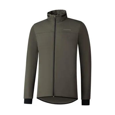 Велокуртка Shimano NAGANO WARM, коричневая, разм. M