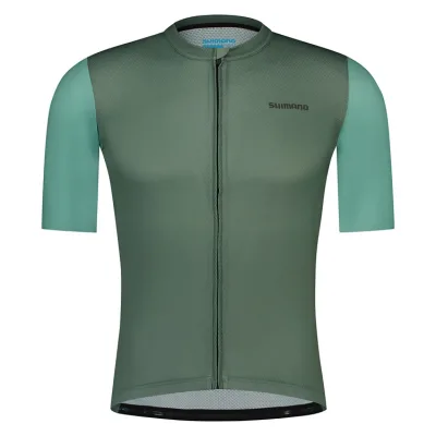 Велоджерси Shimano ARIA зеленое, р.
