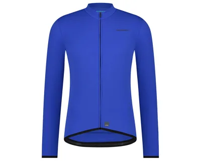 Велоджерсі Shimano Apice long sleeves утеплене, блакитне, розм. L