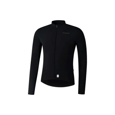 Велоджерсі Shimano VERTEX THERMAL LONG утеплене, чорне, розм. XS