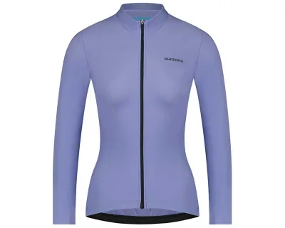 Велоджерсі жіноче Shimano Element long sleeves, блакитне, розм. M