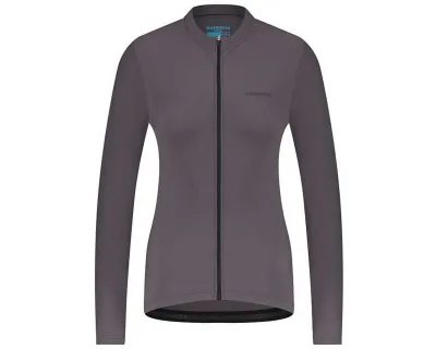 Велоджерси женское Shimano Element long sleeves, серое, разм. M