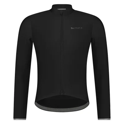 Велоджерсі Shimano Stile long sleeves утеплене, чорне, розм. S