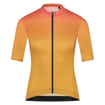 Велоджерсі жіноча Shimano ELEGANZA жовта р.XS