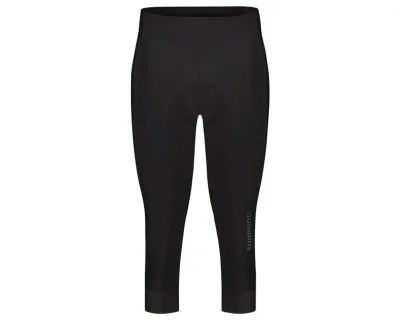 Велотрусы женские с лямками удлиненные Shimano Apice черные разм. L