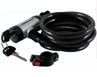 Замок Longus 10Х1800мм +кріплення, срібний