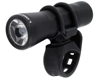 Світло переднє Longus 3W LED, 3 ф-ції, 150lm, чорний